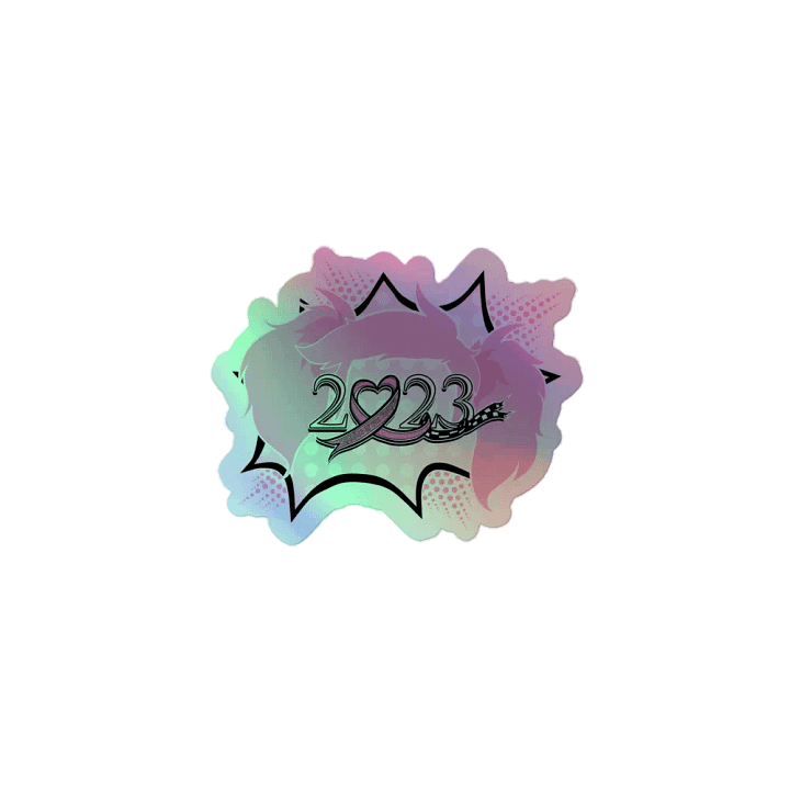 Running of the Gnomes 2023 Logo- by Mischi - Holo Sticker product image (1)