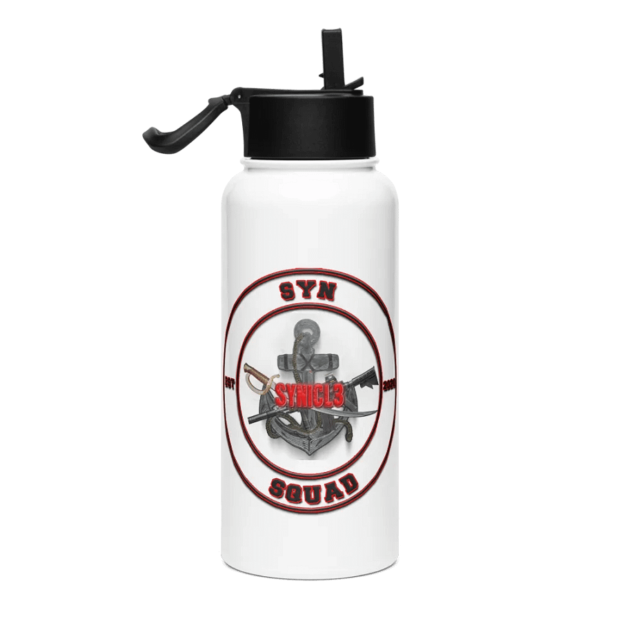 Syn Squad Est Water Bottle w/Straw product image (4)