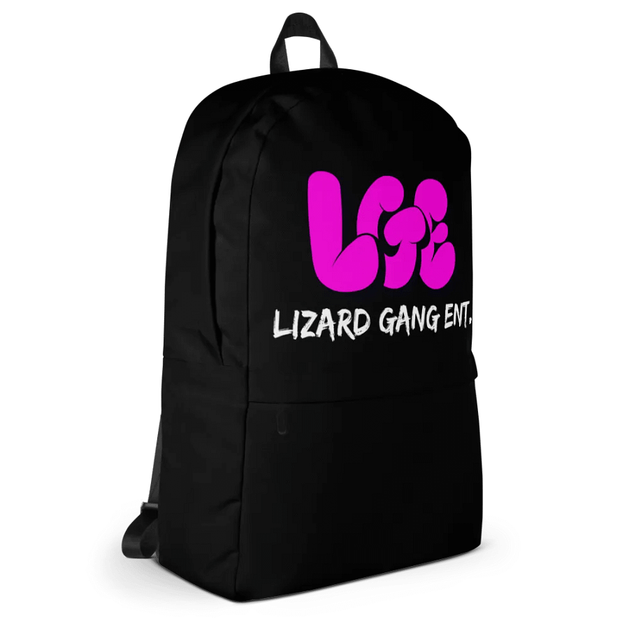 LGE Logo Backpack (Pink Bubble Logo) product image (5)