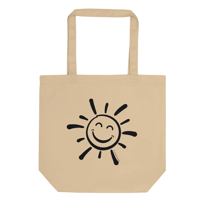 Sunshine Smiles Organic Tote Bag product image (1)