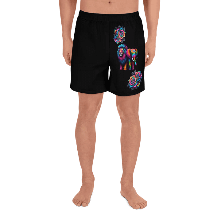 Psychedelic Wildlife Adventure Shorts product image (2)