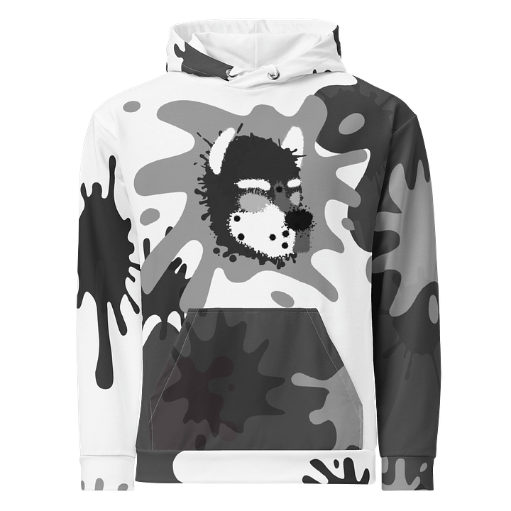 Chaos Splatter Hoodie - White product image (2)
