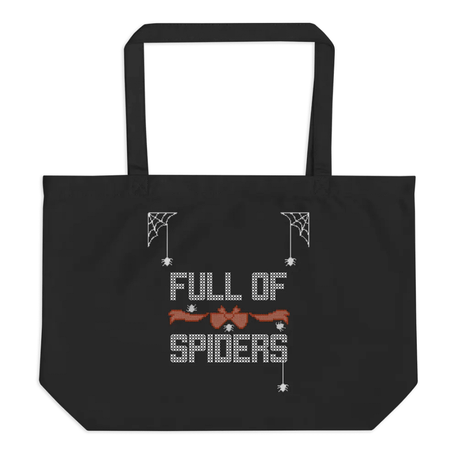 Full of Spiders eco tote product image (2)