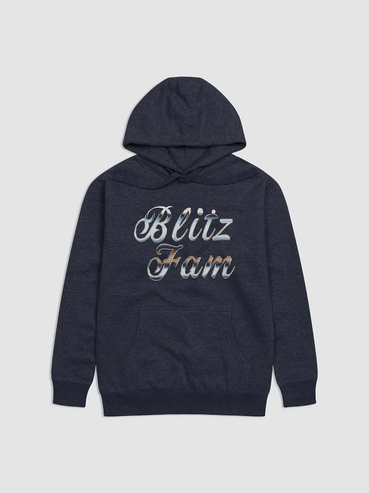 Blitzfam silver logo hoody product image (1)
