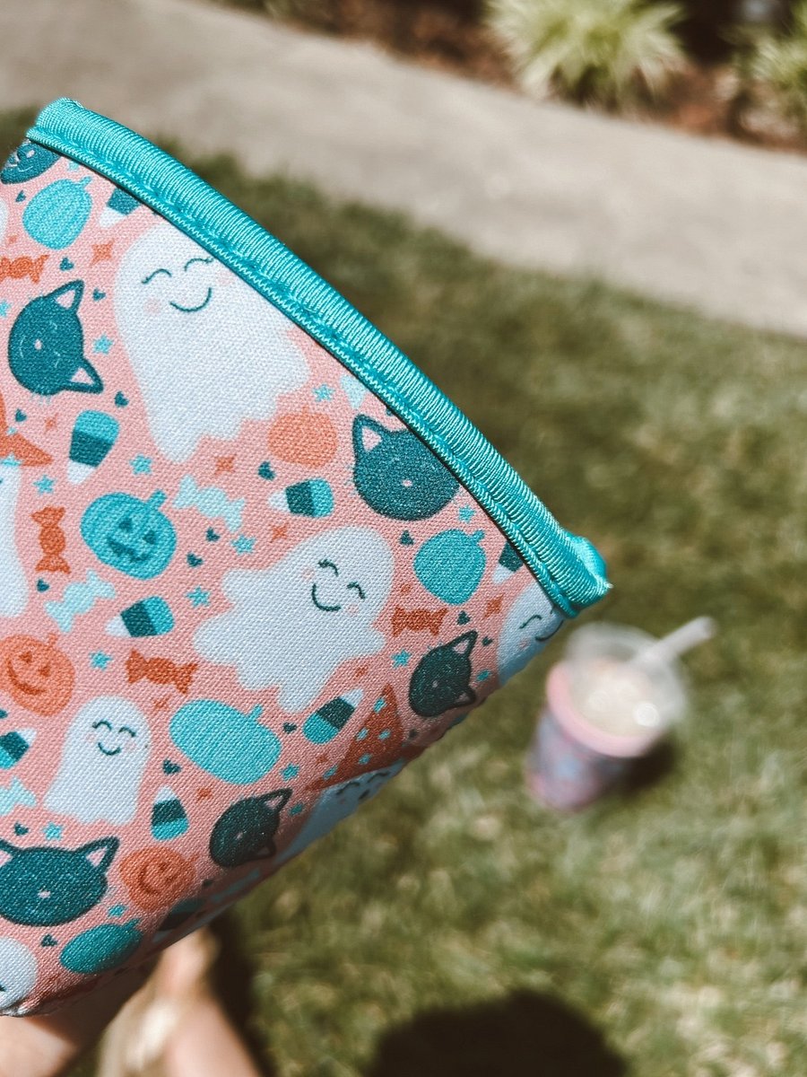 Orange Ghost Patterned Cup Sleeve product image (3)