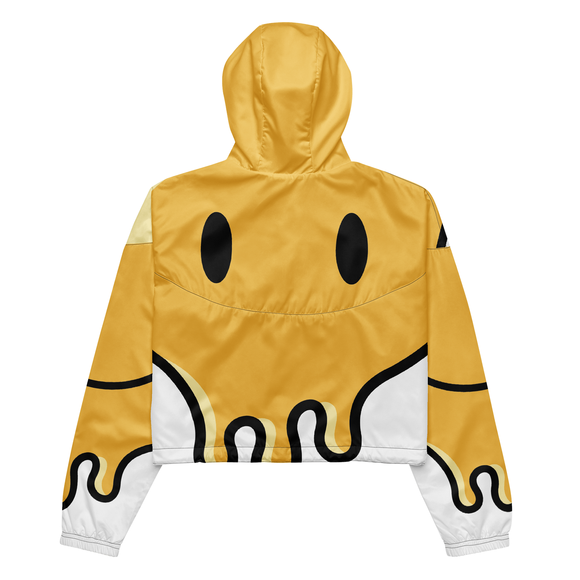 Melting Sunshine Women's Cropped Windbreaker product image (3)
