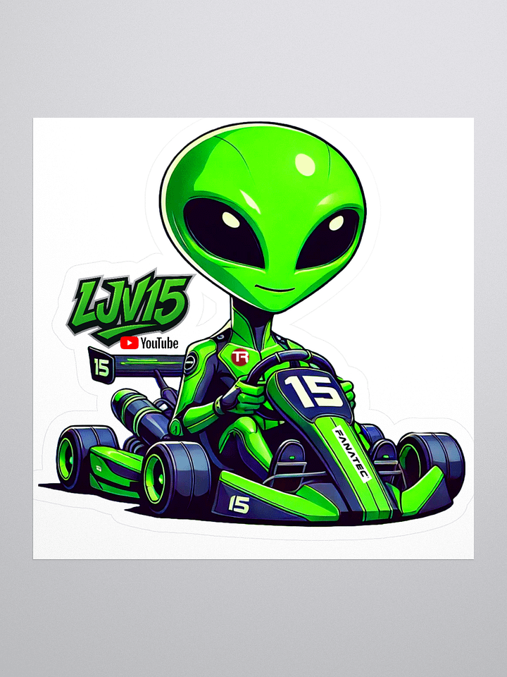 Bob the Alien – LJv15 Sticker product image (1)