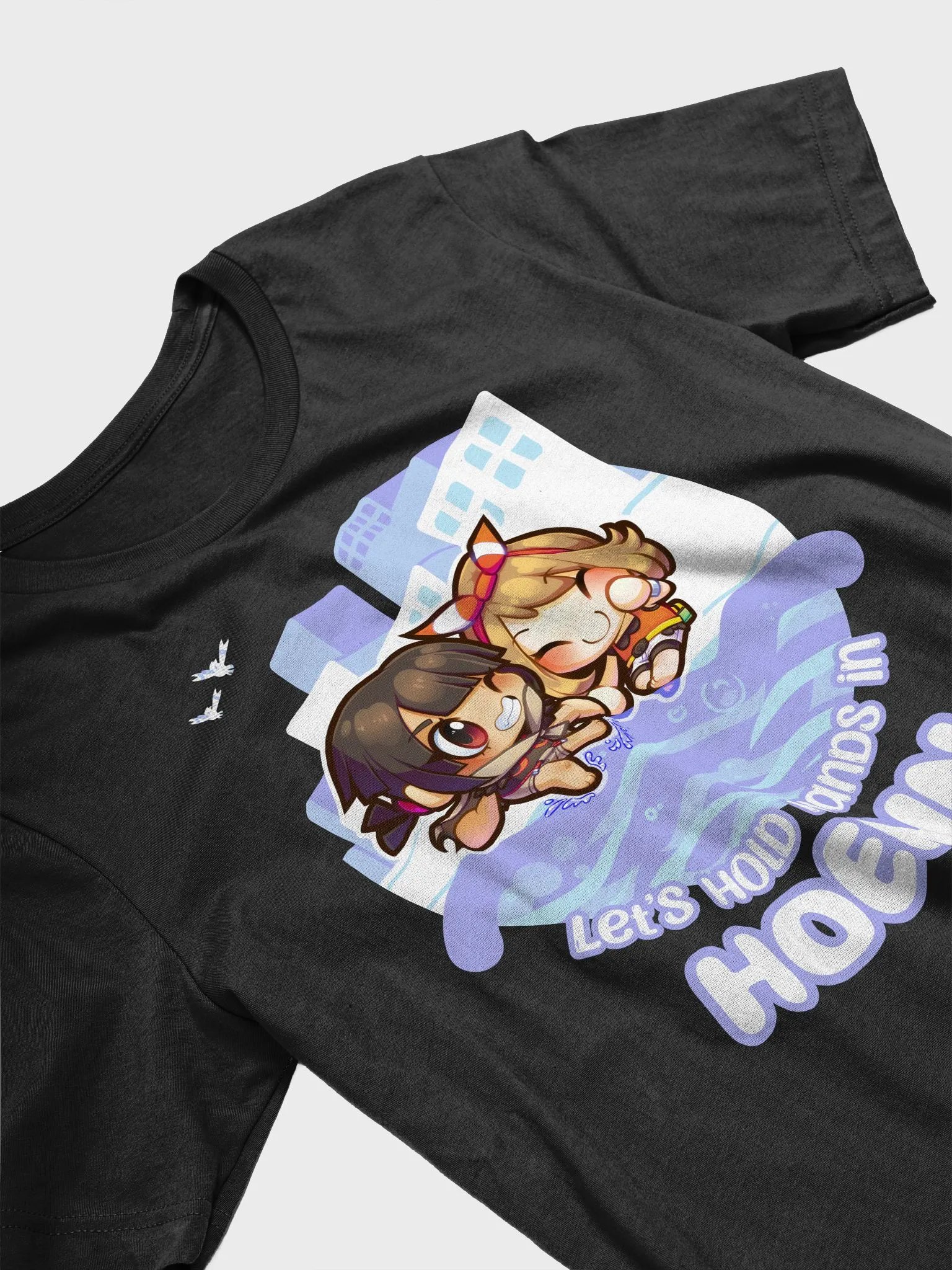 Let's Hold Hands in H Girls - Tshirt product image (22)