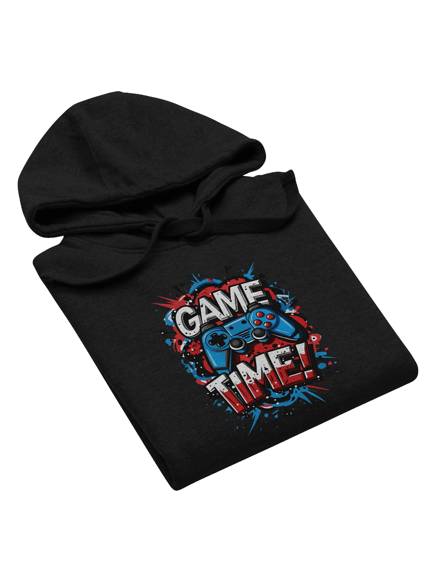 Game Time! Front Printed Hoodie product image (5)