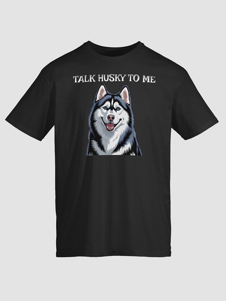 Smiling Husky Unisex T-Shirt product image (1)
