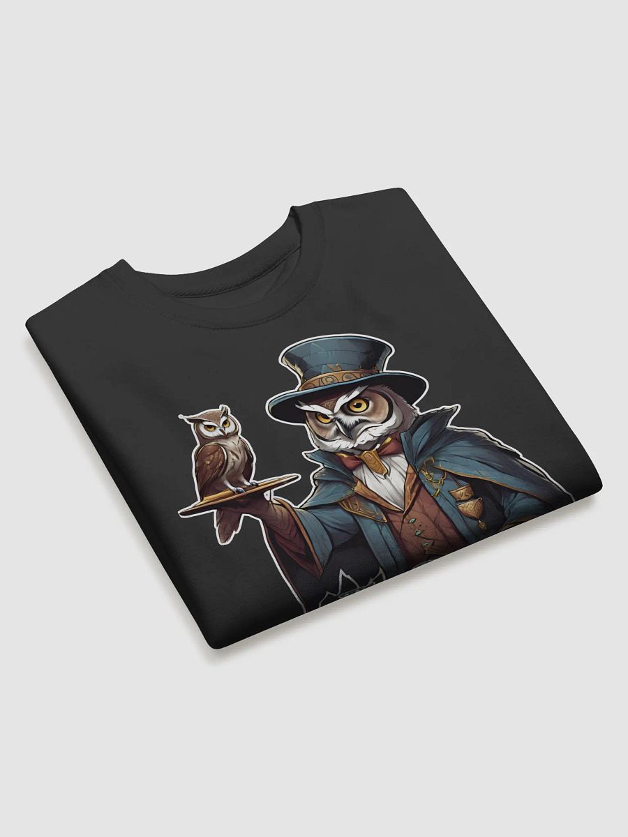 The Great Hoodini Funny Owl Magician Sweatshirt product image (3)