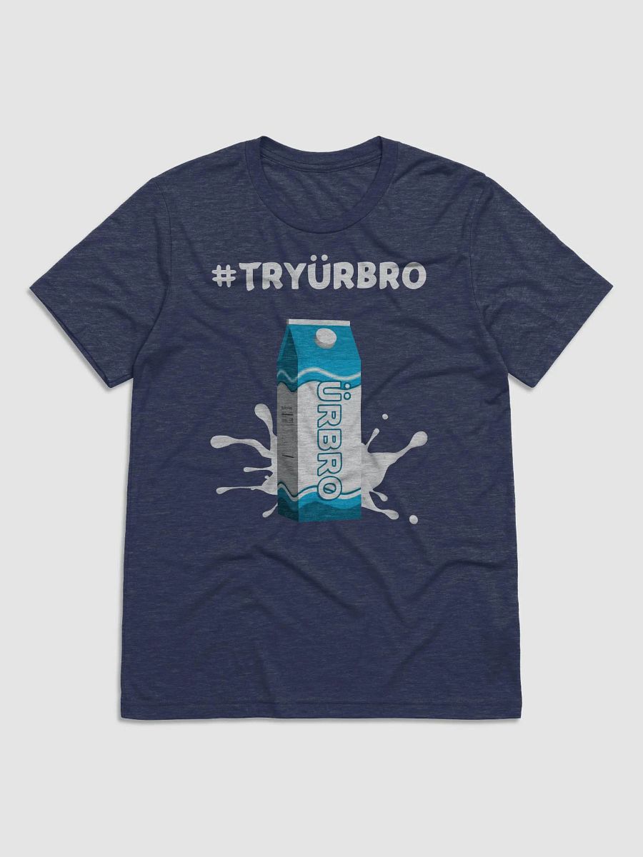 Tryurbro Milk | Triblend T-shirt | Dark | Wave #1 product image (3)