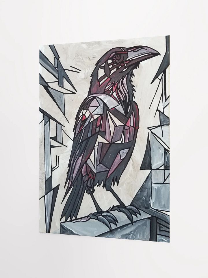 Blood Crow Cubist Painting product image (2)