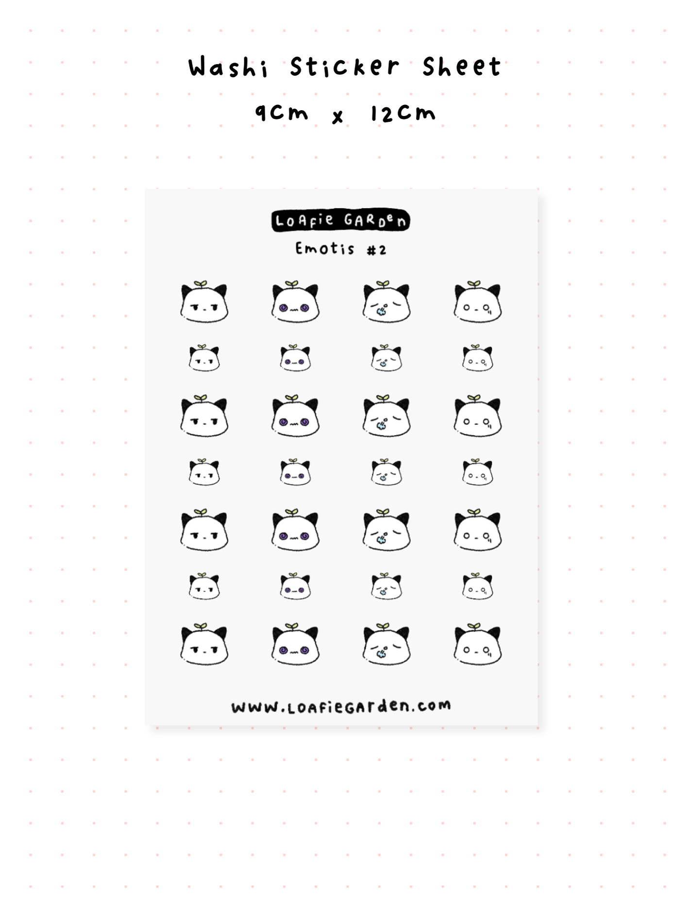 Emotis #2 Sticker Sheet product image (3)