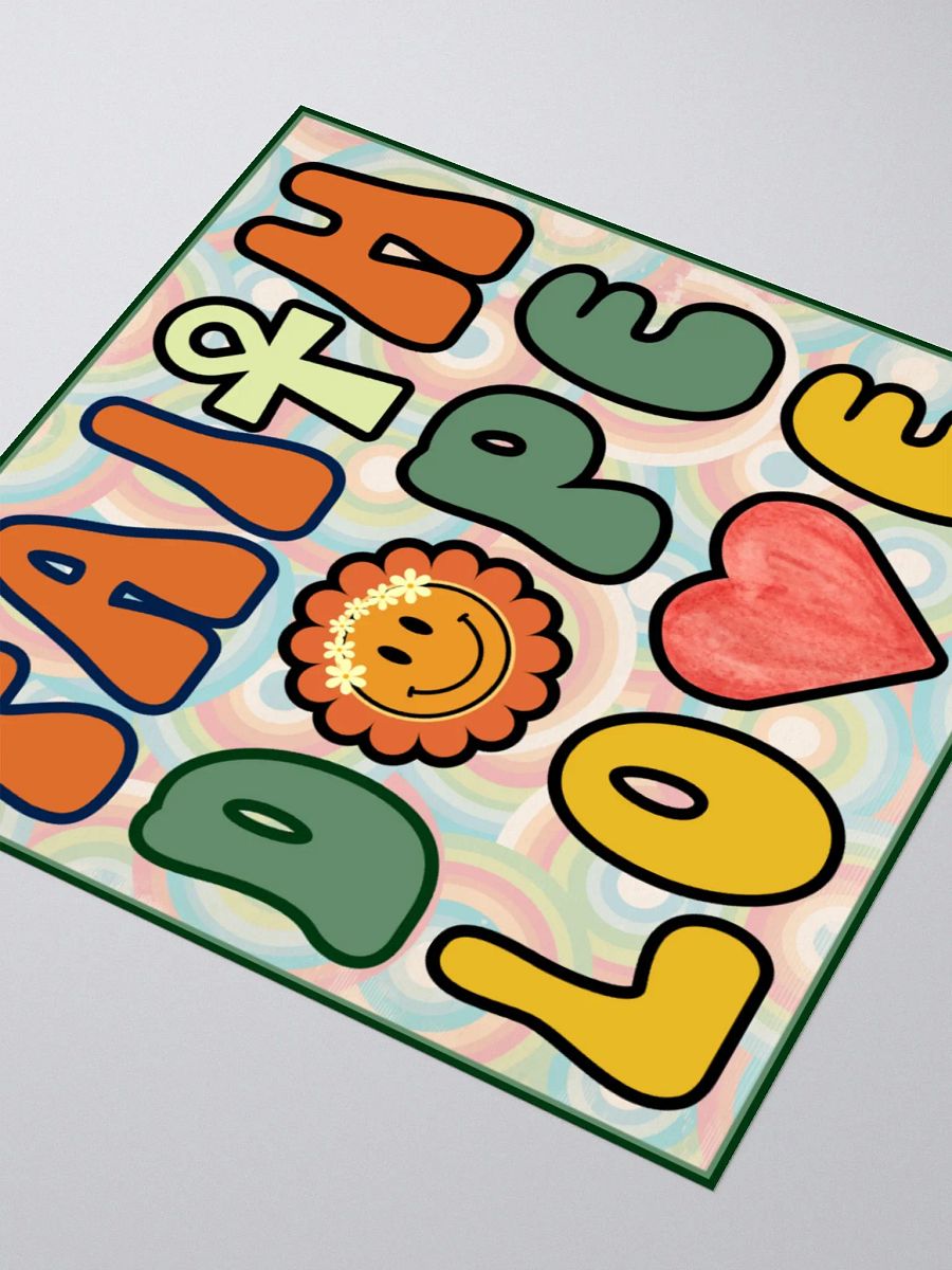 Faith, Dope, Love - sticker product image (9)
