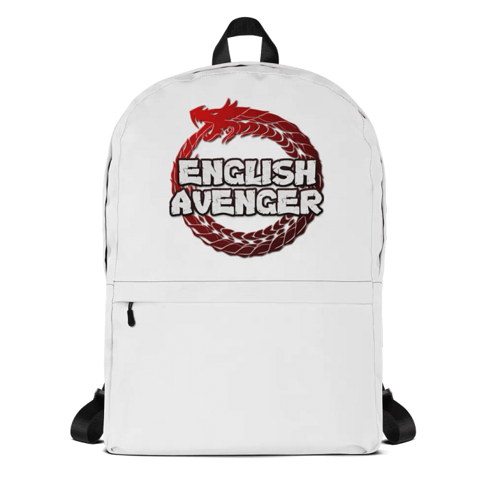 English Avenger Logo Backpack product image (1)