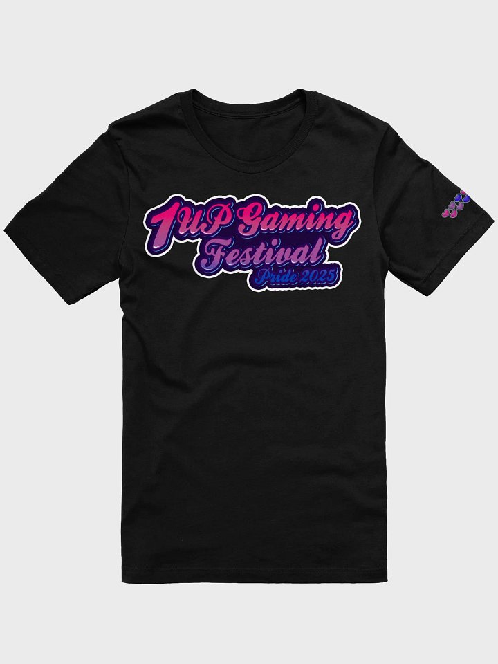 1UP Gaming Festival Bisexual Pride 2025 TShirt product image (3)