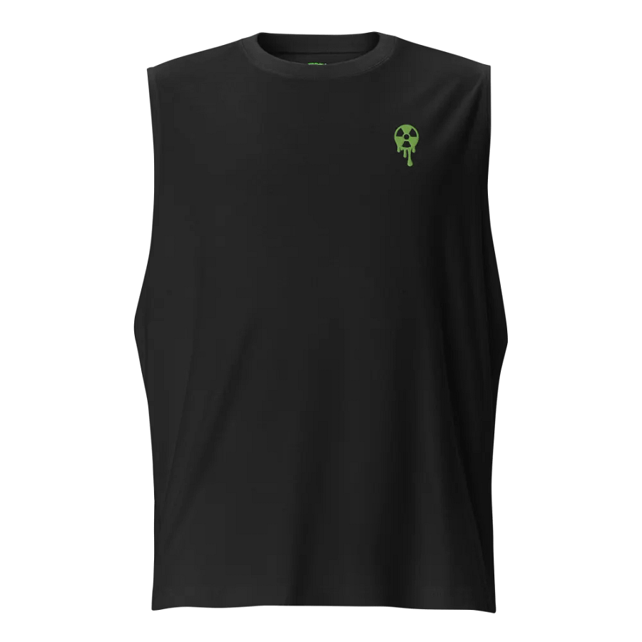 Slimey Logo Muscle Tank Shirt (Embroidered) product image (1)