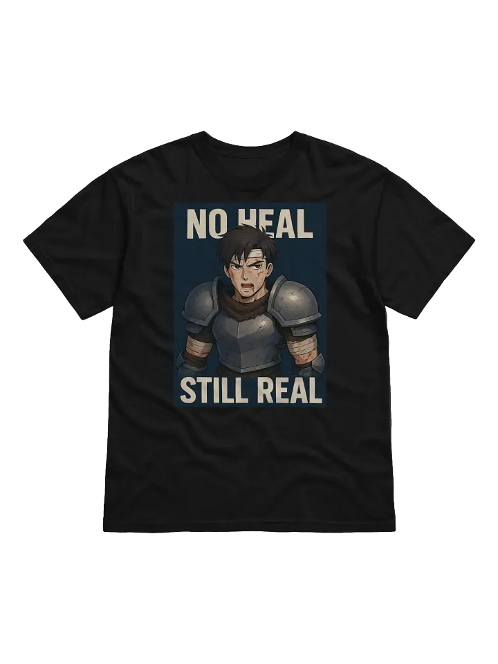 NO HEAL STILL REAL Illustrated T-Shirt product image (3)
