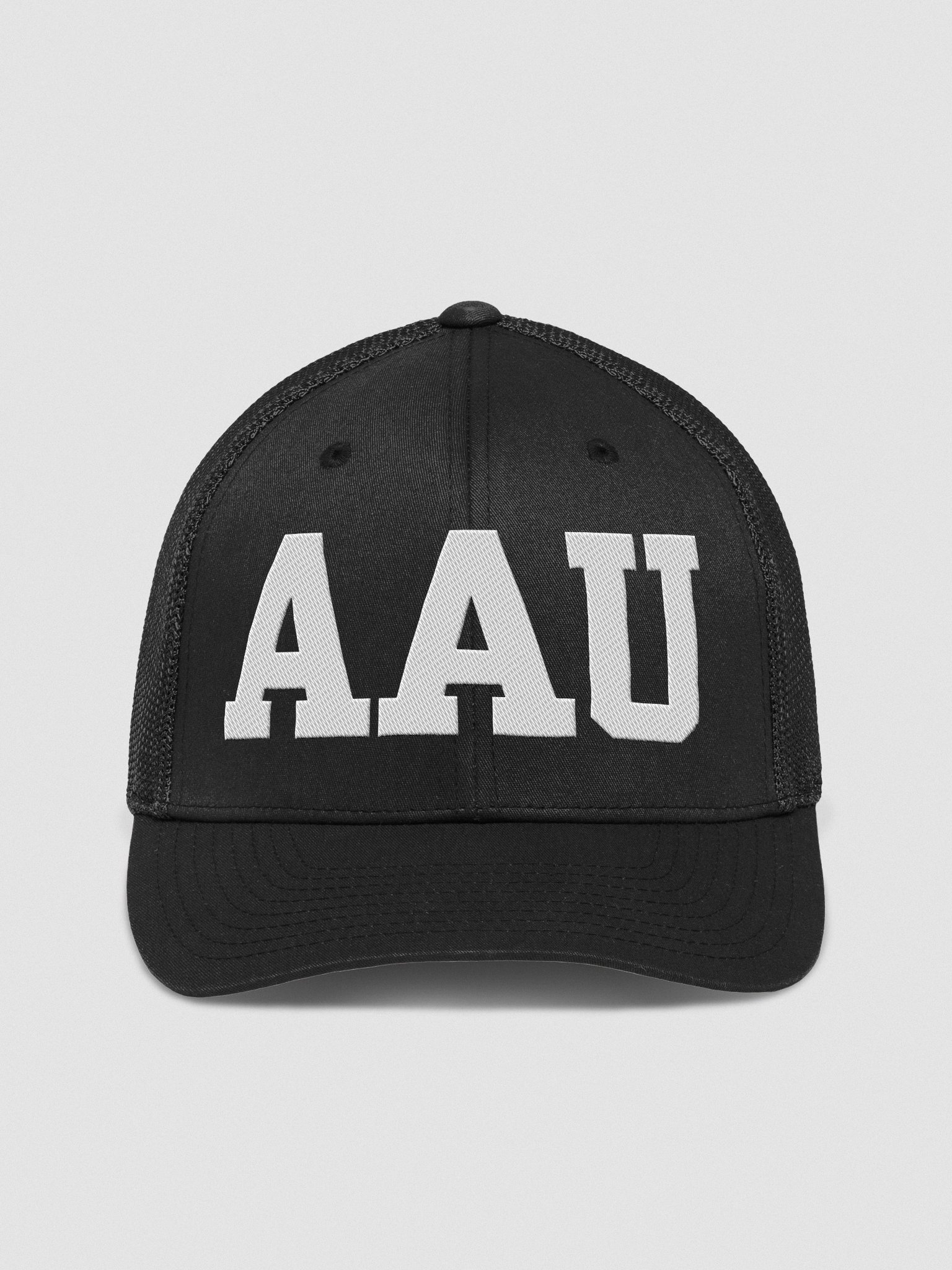 AAU Bold Logo Flexfit Trucker Hat product image (1)