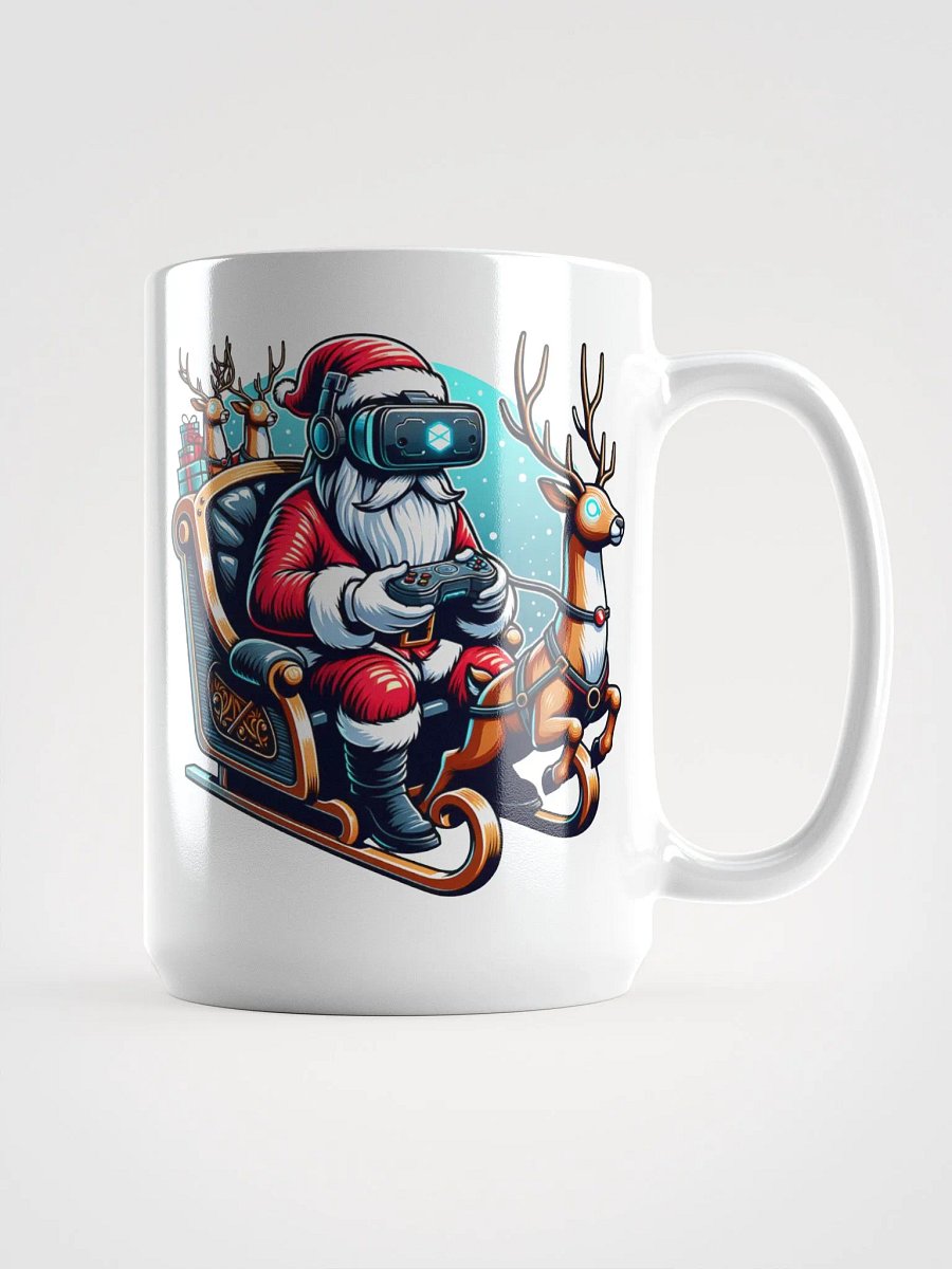 Cyber Santa VR Mug – Tech Meets Holiday Cheer product image (1)