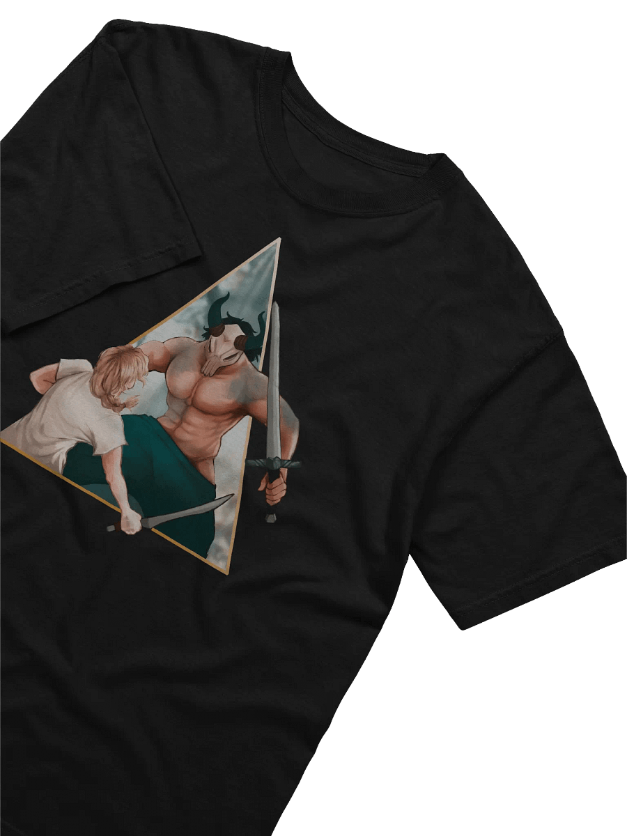 THE LESHY vs ISHANI Heavyweight T-Shirt - from Short Film Quest for the Sylvan Blade (Lux Arcana) product image (9)