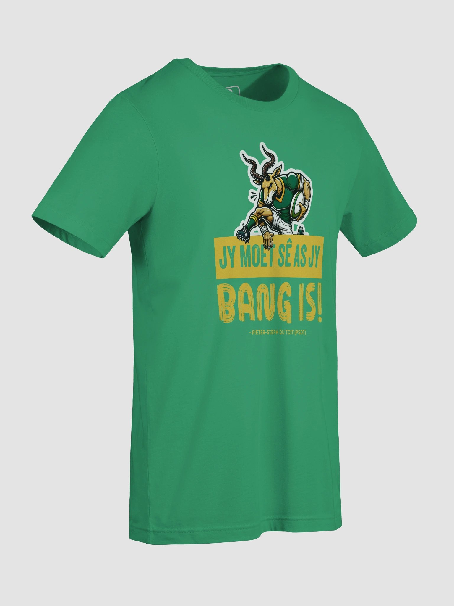 Jy moet sê as jy bang is! T-Shirt product image (8)
