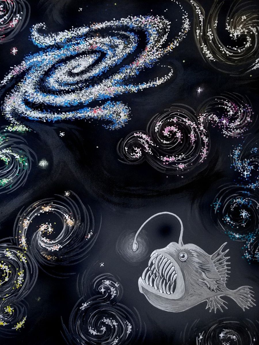 Anglerfish Sky Print product image (1)