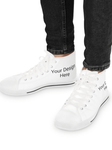 Custom Printed Design on Canvas Shoe product image (1)