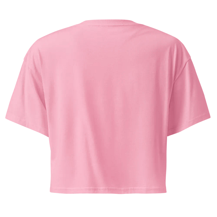 'Baddie Racoon' Women's Crop Top (Black Font) product image (10)