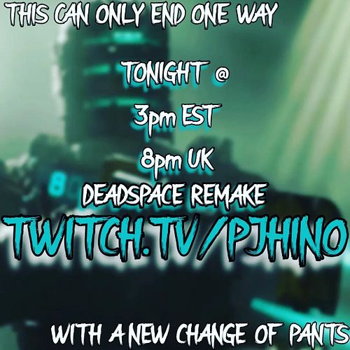 Tonight we carry on #deadspace over on #twitch at 8pm UK, 3pm EST. Link in bio don't forget to follow