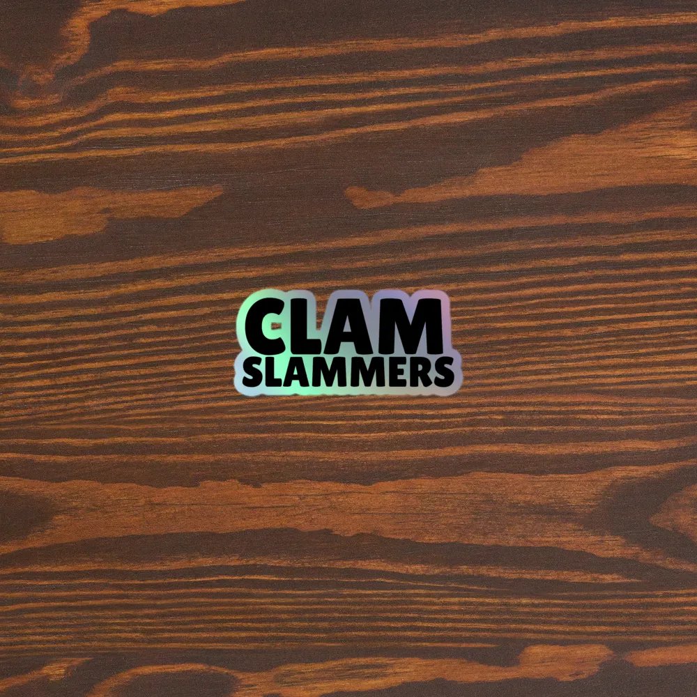Clam Slammers Sticker product image (5)