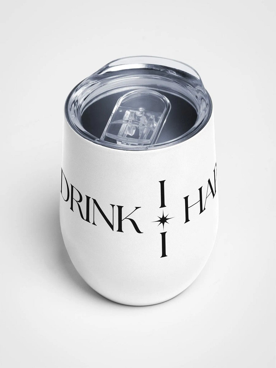 I DRINK / I HAPPY // Wine Tumbler product image (4)