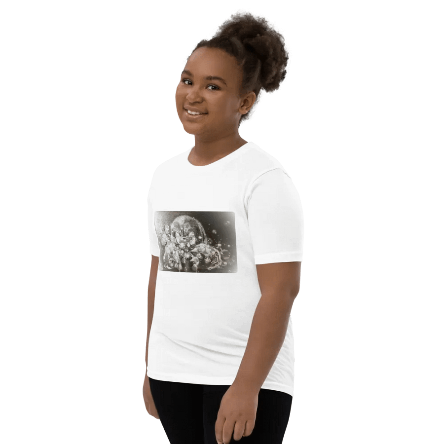 Knuckles The Echidna - White Youth T-Shirt product image (11)