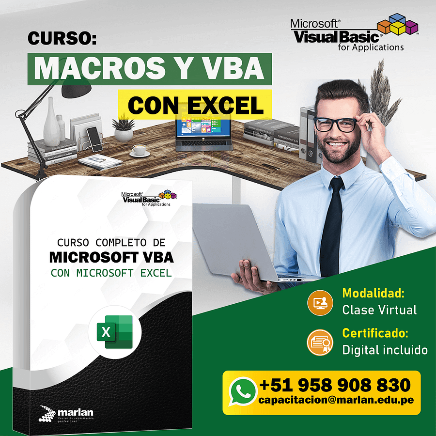Curso: Macros VBA con Excel product image (1)