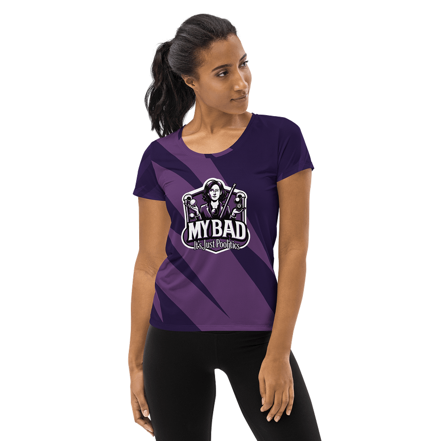 Poolitics All-Over Women's Sports Tee product image (1)