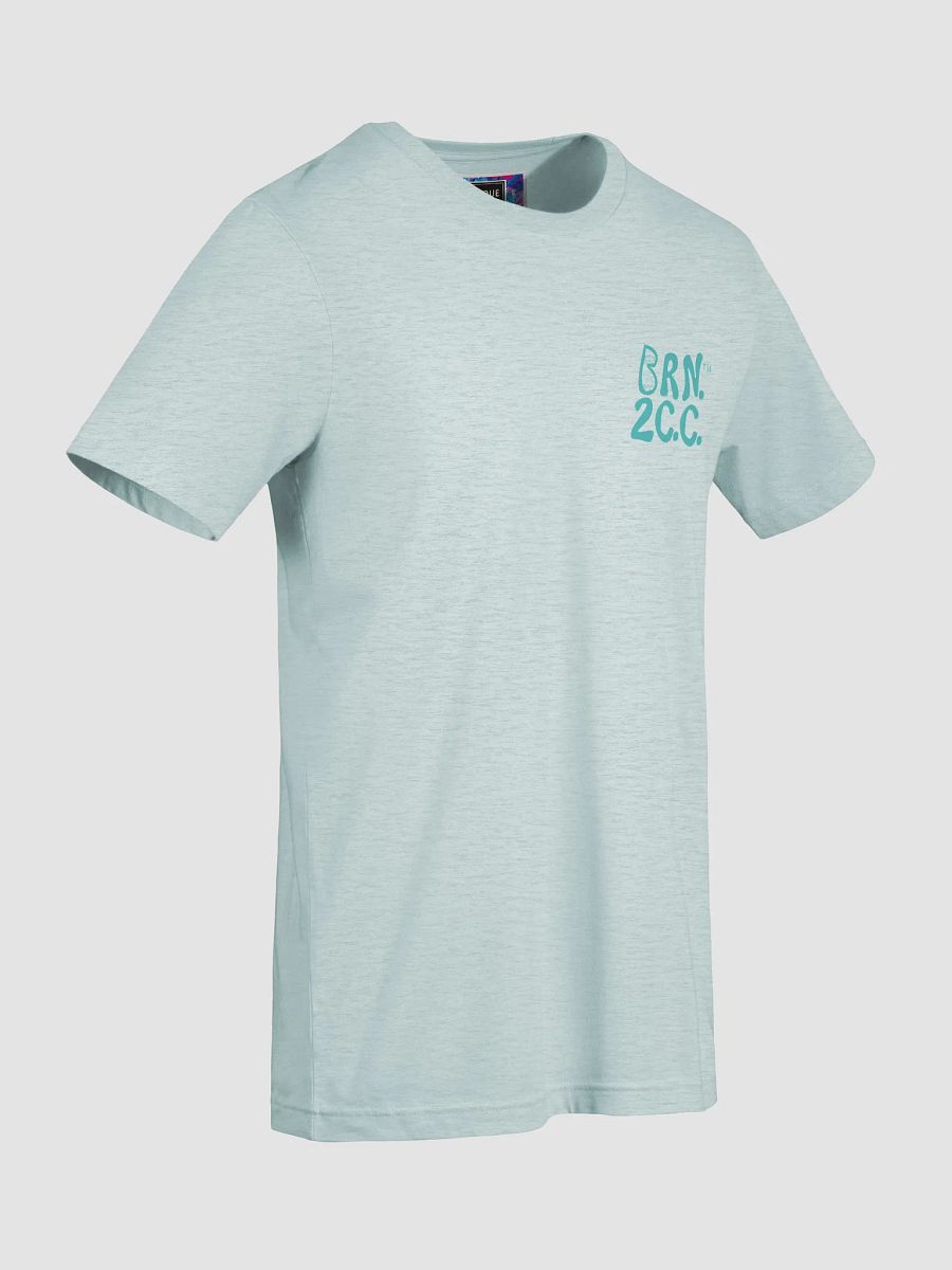 Women's | BOURNE to Cape Cod™ | Supersoft T-Shirt by Bella+Canvas | Deep Turquoise Logo on Light Neutrals product image (75)