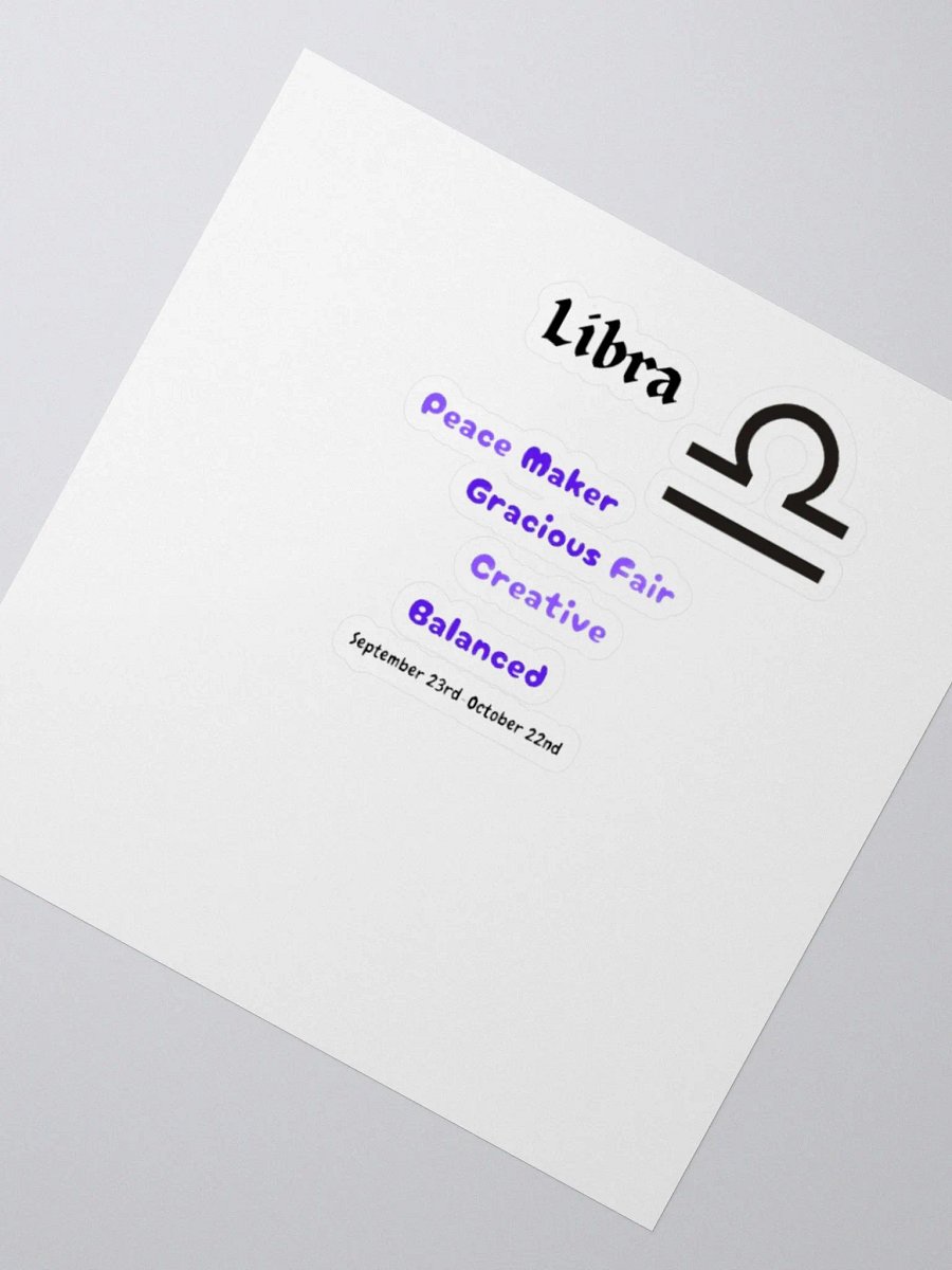 Libra Stickers product image (6)