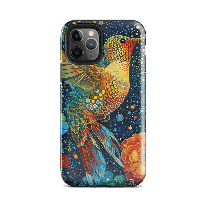 Cosmic Hummingbird iPhone Tough Case product image (25)