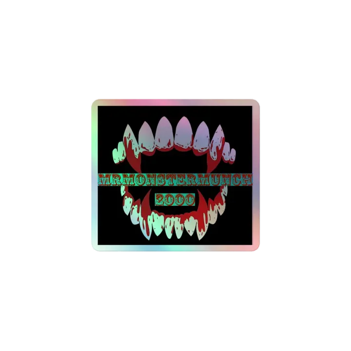 MONSTERMUNCH HOLOGRAPHIC STICKERS product image (1)