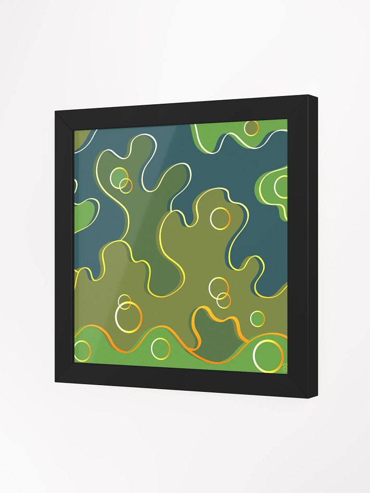 Fluid Motion Framed Art Poster - Abstract Landscape No. 5 product image (24)