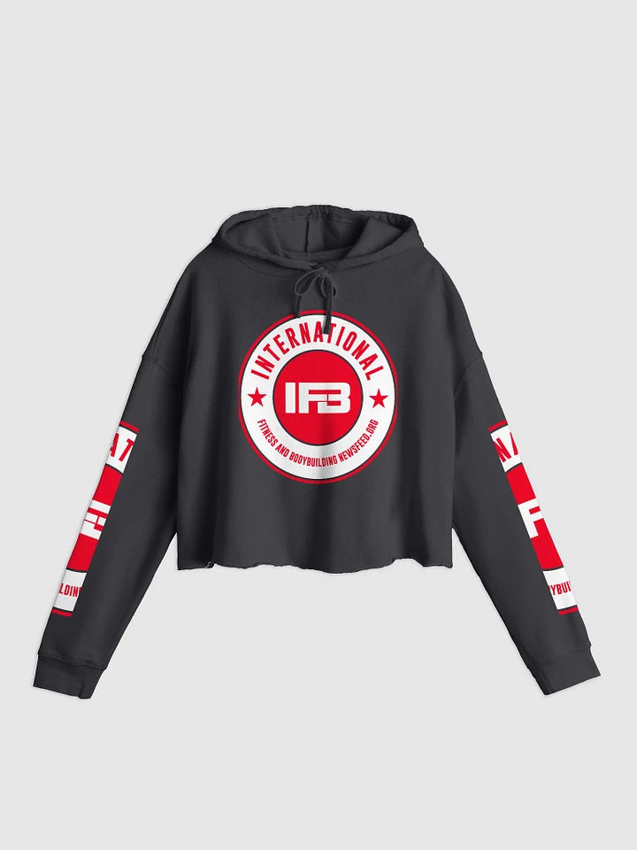 IFBNewsfeed.Org's Independent Trading Co. Women’s Lightweight Cropped Hoodie product image (1)