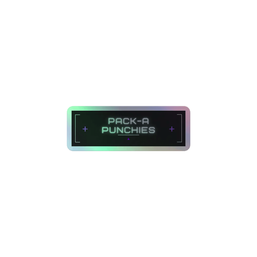 Pack-A Punchies Holographic Sticker product image (1)