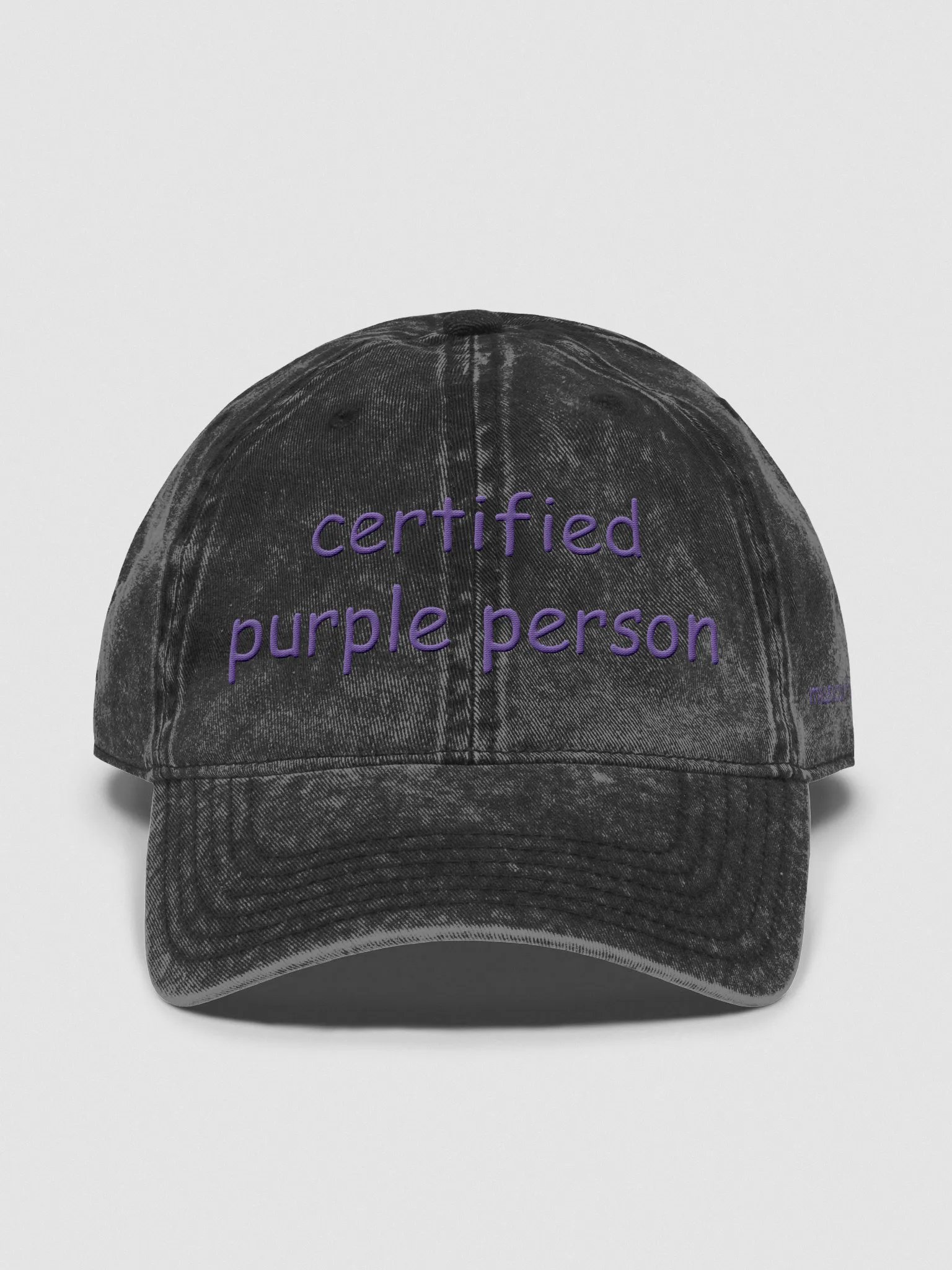 Certified Purple Person Dad Hat product image (1)