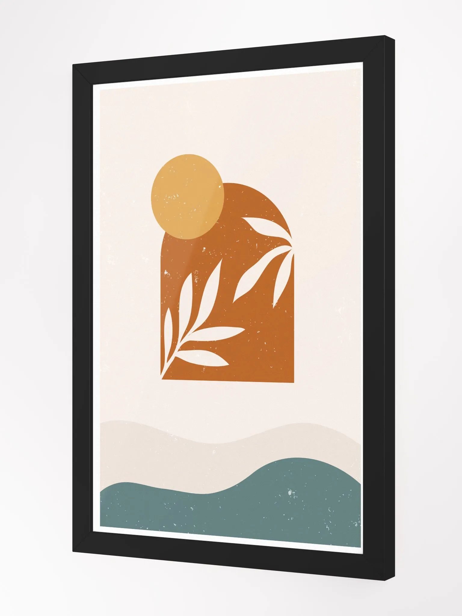Rust Arch Abstract Framed Poster product image (11)
