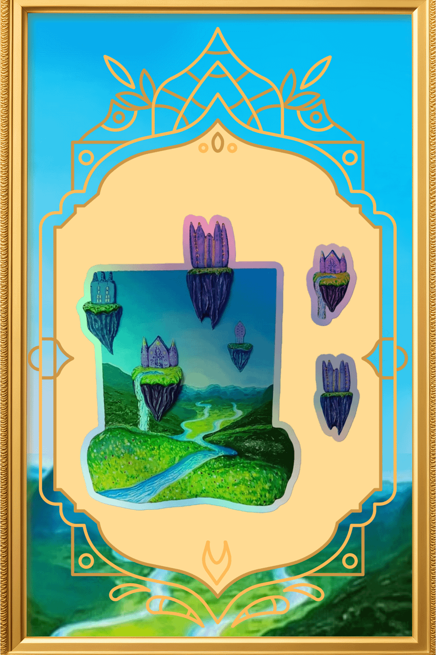 Fantasy World Holographic Stickers product image (2)