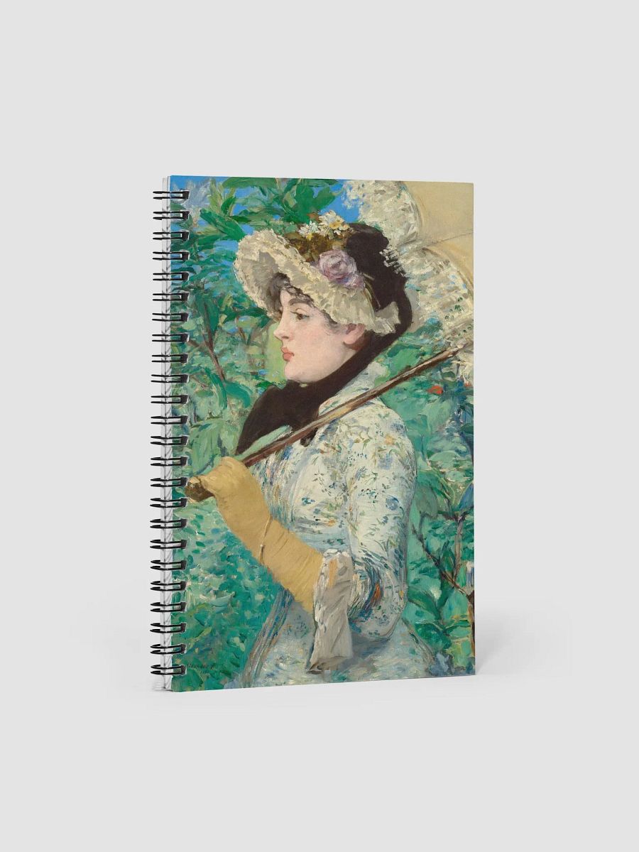 Jeanne Spring: Eduoard Manet Spiral Notebook product image (1)