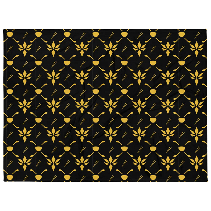 Sjouklynne Emblem Print Throw Blanket product image (2)