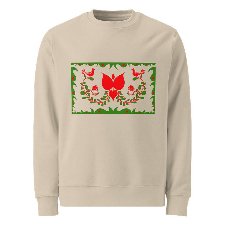 Hungarian Naturality Floral Bliss Organic Sweatshirt product image (1)