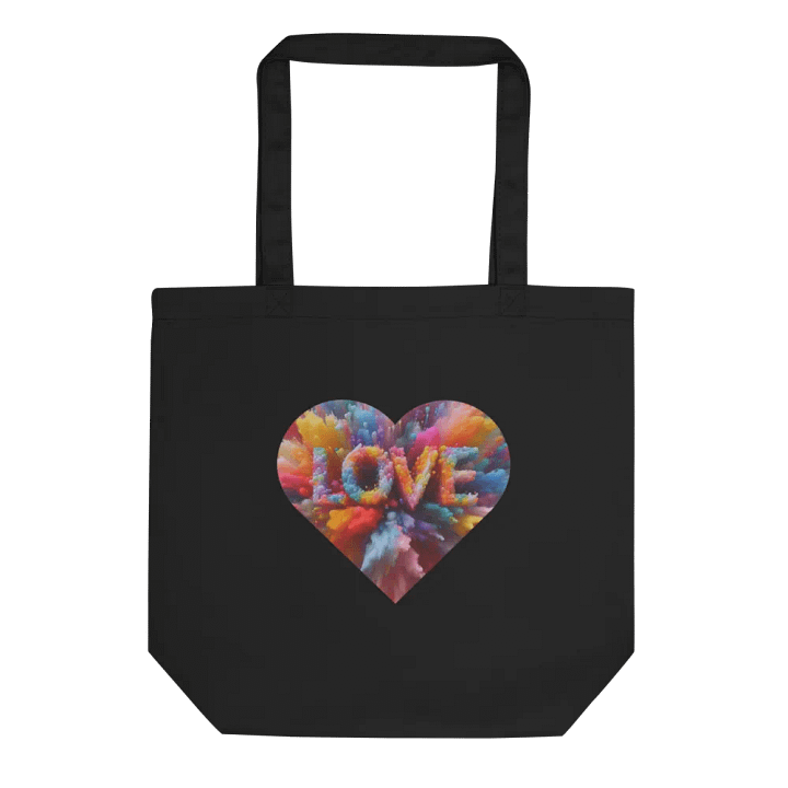 Heart exploding with love tote bag product image (1)